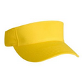 Lightweight Brushed Cotton Twill Visor (Goldenrod Yellow)